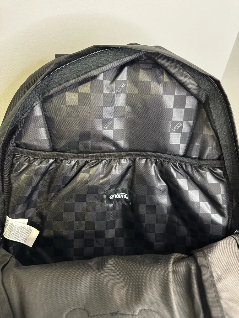 Vans Black 'Off The Wall' Backpack